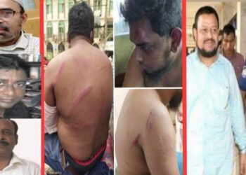 ভূমিদস্যুদের দাঙ্গায় ‘পাঠার বলী‘ সাংবাদিক প্রীতম