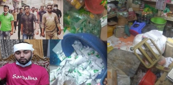 ফতুল্লায় ছাত্রলীগ নামধারীদের তান্ডব ! হামলা, লুট