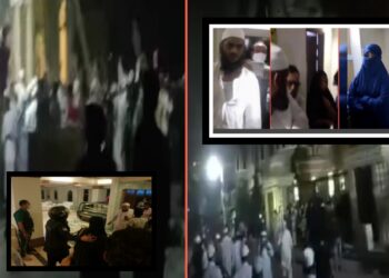 লাম্পট্য চাপা দিতে সোনারগাঁয়ে হেফাজতের তান্ডব