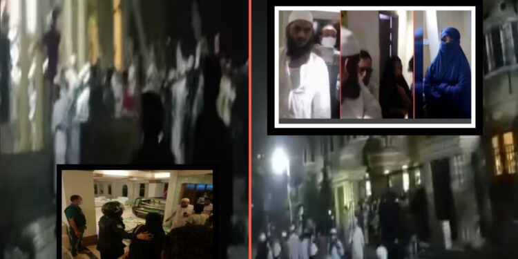 লাম্পট্য চাপা দিতে সোনারগাঁয়ে হেফাজতের তান্ডব