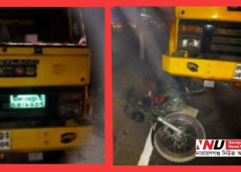 সোনারগাঁয়ে ট্রাক চাপায় মামা-ভাগ্নে নিহত