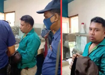 স্যুটকোট পরা চোর আটক !