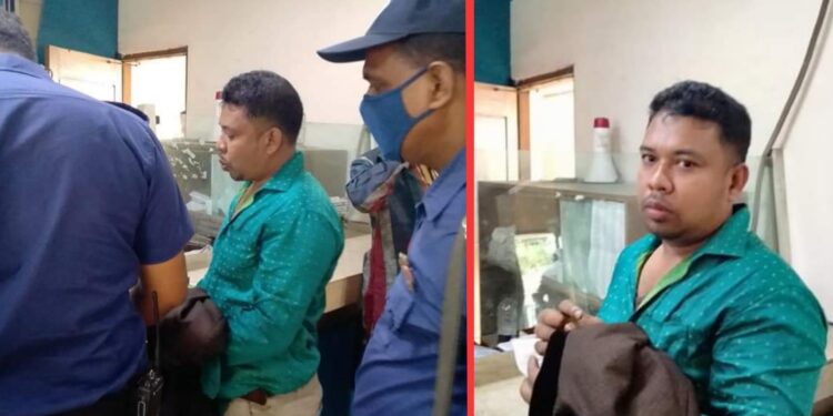 স্যুটকোট পরা চোর আটক !