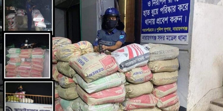 নারায়ণগঞ্জের থানা-ফাঁড়িতে নিরাপত্তায় এলএমজি চৌকি স্থাপন