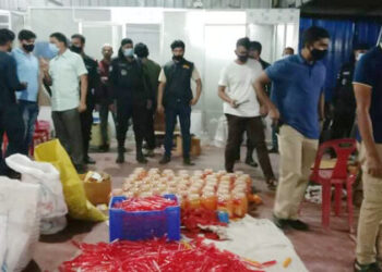 সোনারগাঁয়ে ভেজাল খাদ্য কারখানা, গ্রেফতার ১