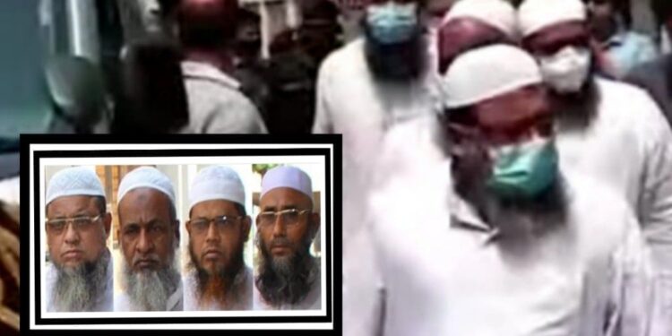 হেফাজতের চার নেতার ৩ দিন করে রিমান্ড মঞ্জুর