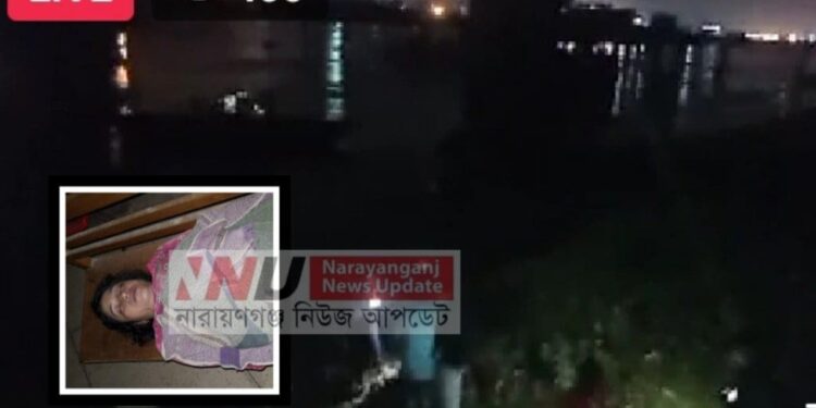 শীতলক্ষ্যায় লঞ্চ ডুবি, এক নারীর লাশ উদ্ধার