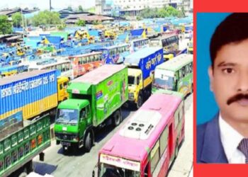 শিমরাইল ট্রাকস্ট্যান্ডে ম্যানেজেই চলছে চাঁদাবাজি !