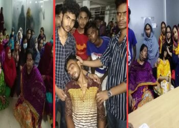 ফতুল্লায় শ্রমিকদের উপর উল্টো হামলা !