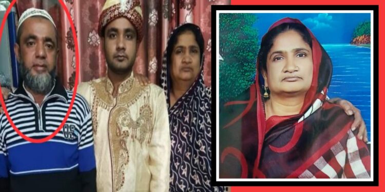 মায়ের হত্যায় পুত্রের মামলা, বাবা গ্রেফতার