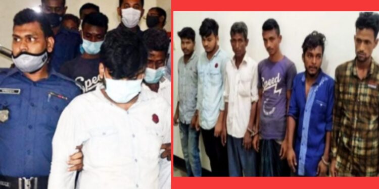 চাষাড়ার গার্মেন্টকর্মী সাভারে গণধর্ষণ, ৫ ধর্ষক রিমান্ডে