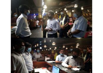 চাষাড়ায় ব্লু পিয়ার রেস্টুরেন্টকে ৫০ হাজার টাকা জরিমানা