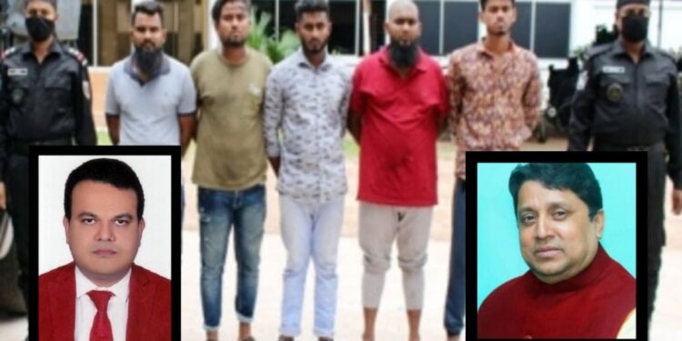 সিদ্ধিরগঞ্জের মতি-আশরাফ বাহিনীর ৫ চাঁদাবাজ গ্রেফতার