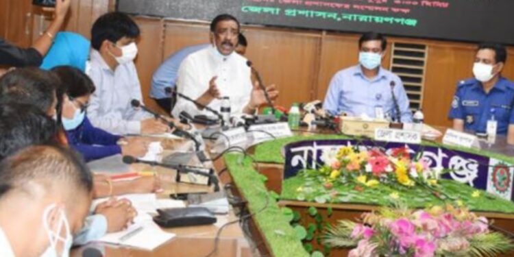 যুক্তরাষ্ট্র থেকে ফিরেই বৈঠকে শামীম ওসমান, মানেননি হোম কোয়ারেন্টিন