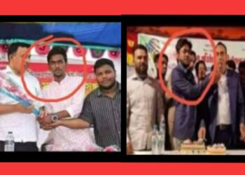 মুখে বলেন একরকম, কর্মে ভিন্ন ! ছবিই প্রমাণ