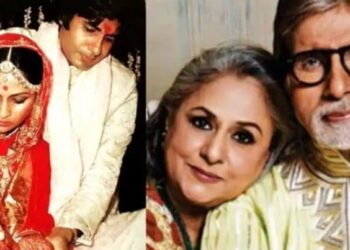 প্রকাশ্যেই গাঢ় চুম্বনে লিপ্ত অমিতাভ-জয়া, প্রেমিকের অন্তরঙ্গতায় হতবাক রেখা