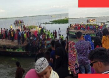 আড়াইহাজারে মহামারির মধ্যে মেঘনাপাড়ে ডিজে পার্টি !