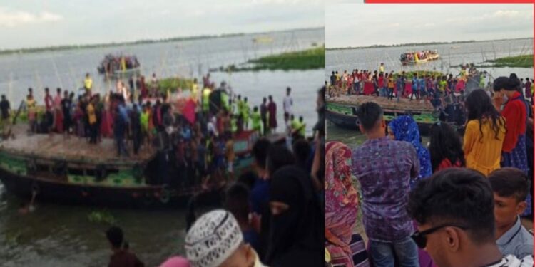 আড়াইহাজারে মহামারির মধ্যে মেঘনাপাড়ে ডিজে পার্টি !