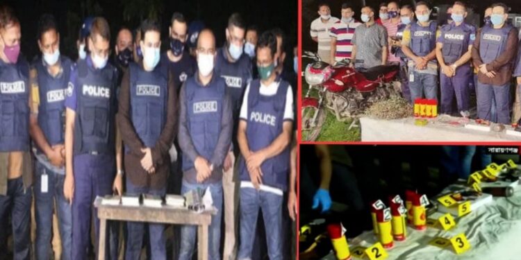 আড়াইহাজার ও বন্দরের জঙ্গি বিরোধী অভিযান সম্পন্ন