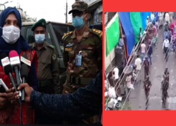 নারায়ণগঞ্জে টহল দিচ্ছে ম্যাজিস্ট্রেট – সেনাবাহিনী, করা হচ্ছে সতর্ক