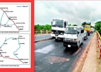 ঢাকা-চট্টগ্রাম মহাসড়কের লাঙ্গলবন্দ সেতু ২ দিন বন্ধ
