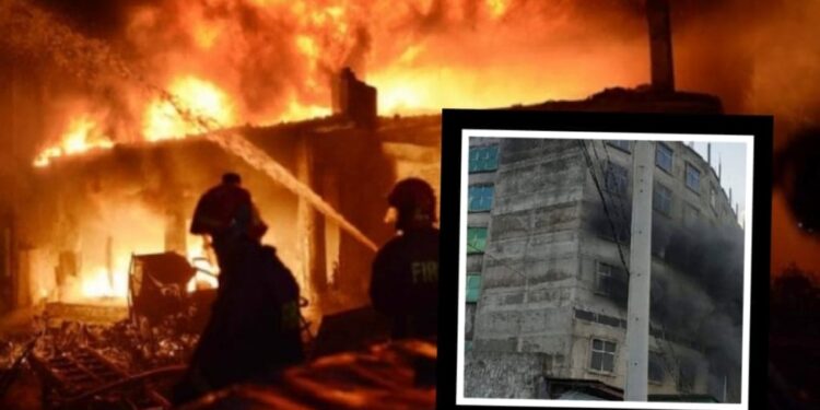 রূপগঞ্জে সেজান জুস কারখানায় আগুন, নিহত ২