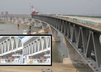 নারায়ণগঞ্জ থেকে ফিরে এবার পদ্মা সেতুতে ফেরির ধাক্কা