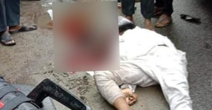 শহরে হোন্ডারোহী নিহত