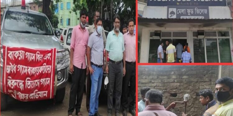 মেলা ফুডের অবৈধ গ্যাস, অসংখ্য সংযোগ মহানগরীতে