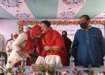 ইউএনও শুক্লা সরকারকে বিদায়ী সংবর্ধনা