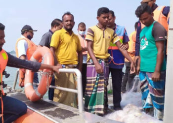 সোনারগাঁয়ে জাল জব্দ, জেলে আটক