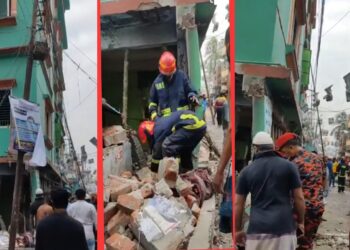 ফতুল্লায় বিস্ফোরণে ২ নারী নিহত, দগ্ধ ১৫