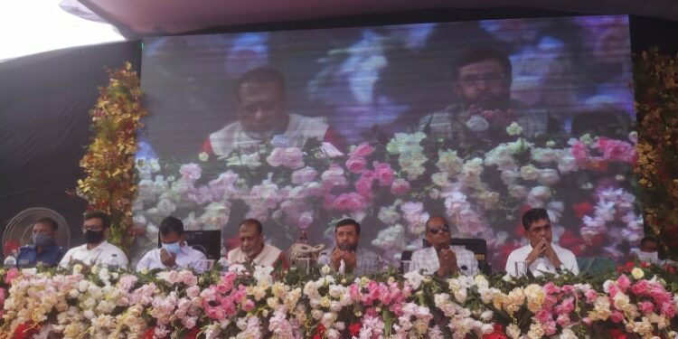 না.গঞ্জ কলেজের শেখ কামাল ভবন সহ ১১ প্রল্পের উদ্বোধন