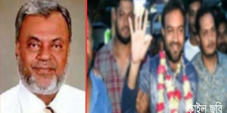 জামিনে মুক্ত গিয়াস পুত্র নাসিক কাউন্সিলর সাদরিল