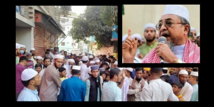 সিদ্ধিরগঞ্জের বাড়িতে হেফাজত নেতার মরদেহ, দাফন বাদ এশা