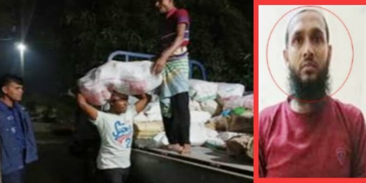 আড়াইহাজারে নিষিদ্ধ পলিথিনসহ সারোয়ার গ্রেফতার