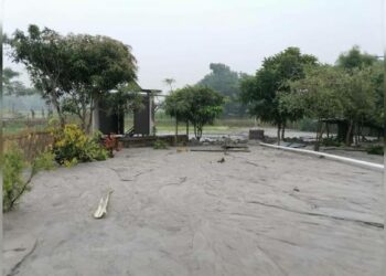 সোনারগাঁয়ে কৃষি জমিতে বালু ভরাট করায় জরিমানা