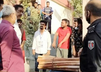 শামীম ওসমানের প্রশ্ন : মারলেন কেন ?