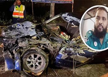 আড়াইহাজারে সড়ক দুর্ঘটনায় পুলিশ কর্মকর্তার মৃত্যু