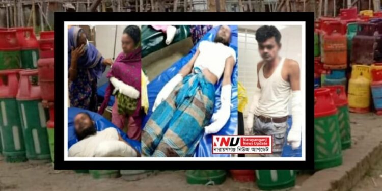 আবারো ফতুল্লায় সিলিন্ডার বিস্ফোরণ : দগ্ধ ৪