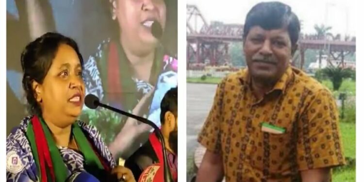 আইভী ও চন্দন শীলের মনোনয়ন ফরম জমা