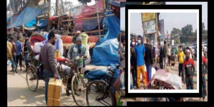 সিদ্ধিরগঞ্জে অবৈধ স্থাপনা উচ্ছেদ, বিতর্কিত কান্ড !