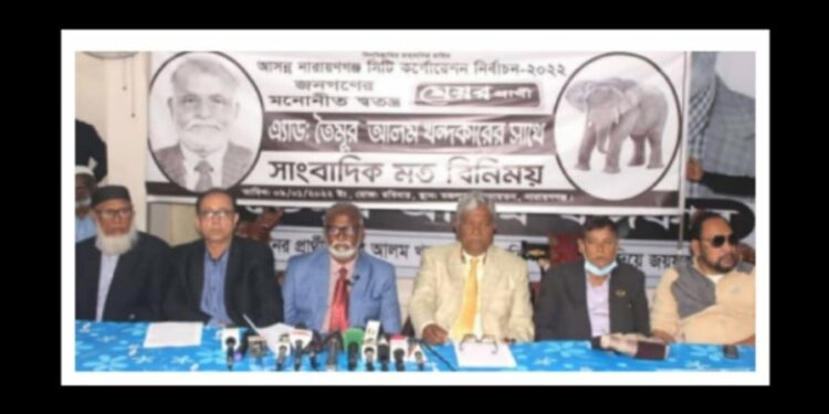 শামীম ওসমানের প্রার্থী নন বলে তৈমুরের অস্বীকার