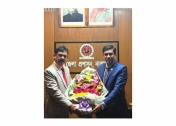 নারায়ণগঞ্জে নতুন জেলা প্রশাসকের যোগদান