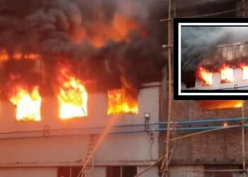 বন্দরে পোশাক কারখানায় আগুন, নিয়ন্ত্রণে ১৬ ইউনিট