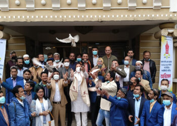 সোনারগাঁ প্রেস ক্লাবের কমিটির অভিষেক