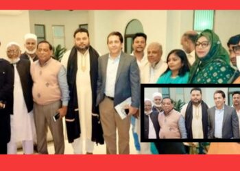 আ’লীগের সভায় ফটোসেশন করলেন আসামিরা