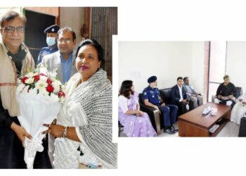 ডাঃ আইভীর সাথে সংস্কৃতি প্রতিমন্ত্রীর সাক্ষাৎ