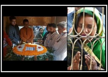 বাবার কবরে আইভী, কাঁদলেন ও কাঁদালেন