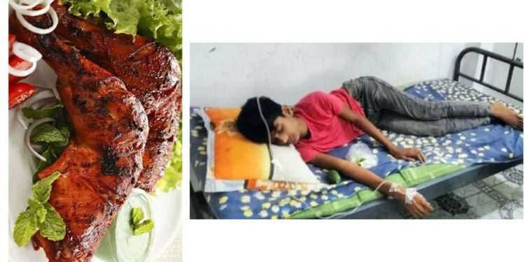 গ্রিল চিকেন-নান রুটি খেয়ে অসুস্থ ১১